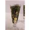 Image 3 : (4) Fluted Christmas Glasses