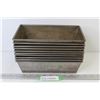 Image 1 : (10) Ekcoloy - Metal 'Loaf Pans