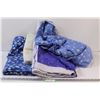 Image 1 : Lot of Cotton Blend Flannel large sized pieces of Material
