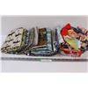 Image 1 : Large Lot of Cotton Blend Material pieces, Misc. sizes and bag of smaller samples and pieces