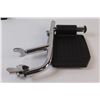 Image 3 : (2) Wheelchair Chrome and Hard Plastic Foot Rests / Vinyl strap & Allen Wrench