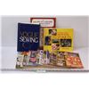 Image 1 : (15) Lot of 12 - Quilting Magazines Vogue Hardcover Sewing Book, Square in Square Technique Rule & M