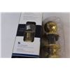 Image 2 : (3) WEISER Welcome Home Smart Key Door Knob sets