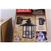 Image 4 : Sunbeam Wall Lantern NIB with GFCI outlet