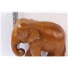 Image 2 : Large Solid Wood Elephant Figurine - missing Tusks