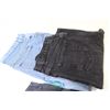 Image 6 : Plastic Tote - (7) Pair of Ladies Jeans/Slacks - (3) Pair of Shorts (sizes 10 - 12 - 14)