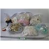 Image 1 : Assortment Of Lace Edging - Rope Edging - Plastic Bags - Ribbon