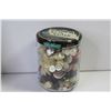 Image 3 : Zippers - Fabric Pieces - Jar of Buttons - Patchwork 8" Bias Square