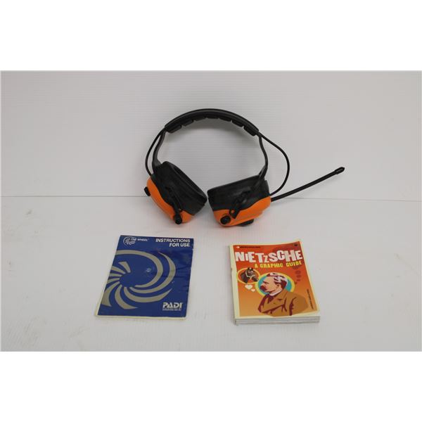 FM Headphones (missing battery cover)  - Wheel Instruction Book - Nietzsche a