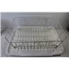 Image 6 : Dirty Damaged Dish Tray & Rack - Jelly Mould - AES Hockey Puck - Felt Floor Savers - Open Ziploc Bag
