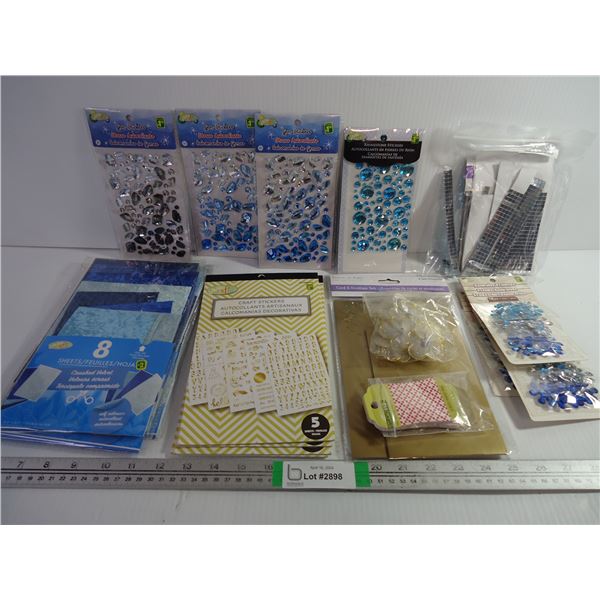 Large Assortment of Scrapbooking Materials