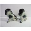 Image 2 : Pekinese Hand Painted Gray & Whites JAPAN Porcelain Dog Figurines