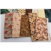 Image 3 : Lot of Cotton Blend Sewing Material Medium sized pieces Misc. Patterns