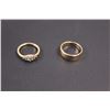 Image 2 : Gold Tone Wedding Set w/Box - Women's Size 7 & Men's Size 9