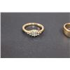 Image 3 : Gold Tone Wedding Set w/Box - Women's Size 7 & Men's Size 9