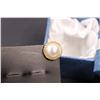 Image 2 : Gold Tone Pearl Scarf Pin (Unauthenticated)