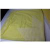 Image 9 : (2) Yours & Mine Flour Bags Cases - Flour Bag Draw String Bag -(2) Yellow Table Cloths (41" x 41" - 