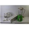 Image 1 : Margaritas Mixer (working) - (3) Icecube Trays - Glass Electric Kettle (powers on)