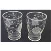 Image 2 : Set of 8 Flowered Glasses