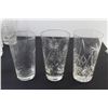 Image 2 : (17) Crystal Glasses (34) Different Patterns