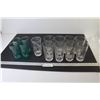 Image 1 : (9) Clear Glasses - (4) Green Glasses