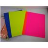 Image 2 : Large Bag of assorted Colored Construction Paper, Stickers, Note Pads, Leash,(3) Pk. Lights, Bag of 