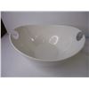 Image 2 : Porcelain Bowl,(3) Oval Egg Shaped Bowls and (2) Salad Servers