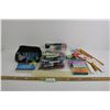 Image 1 : Lot of Assorted School Supplies - Pens, Rulers, Markers, Sharpeners