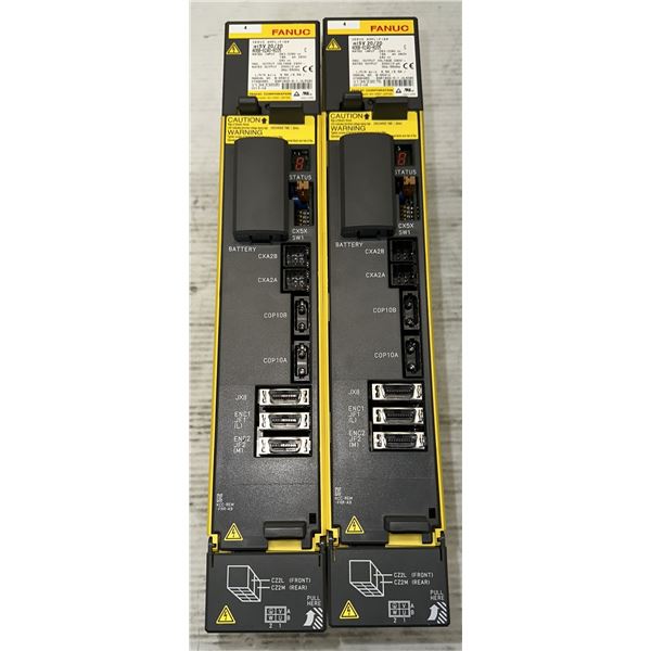 (2) Fanuc #A06B-6240-H205 Servo Amplifier