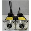 Image 2 : Lot of (2) Fanuc #A06B-0063-B103 AC Servo Motors w/#A860-2020-T301 Pulse Coders