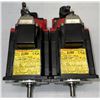 Image 1 : Lot of (2) Fanuc #A06B-0371-B575 AC Servo Motors