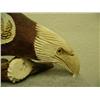 Image 3 : 18" Moose antler carved with moose and eagle head by Bob Mary 1977 stock # 570F (2)