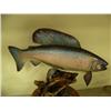 Image 2 : 19" carved wood grayling by Michael Scott (2)