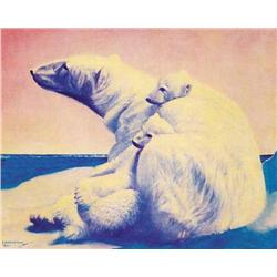 CHOICE on 5: Machetanz: "Quality Time" 831/950  Mother and Two Children (23)