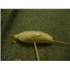 Image 5 : 6" beluga whale with inlayed ivory spot's by Daniel Silook (deceased) Gambell, AK (2)
