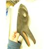 Image 3 : Extremely rare 12" wood raven mask original price tag $10.00 carved out of cedar circa 1950 -possibl