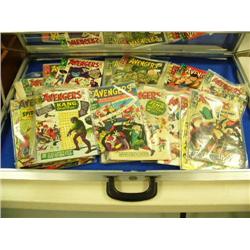 Large lot Avenger comic books by Marvel extremely valuable - 1-4, 6-14, 2 of the 15, 17-50 (87)