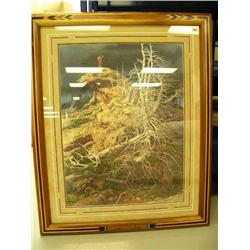 Signed and numbered Bev Doolittle - expensive frame 31205/45000 "Prayer for the Wild Things" 38"x31"