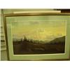 Image 1 : Double matted and framed Ernest Robertson signed and numbered 822/950 "Spring Morning 31"x43" (134)