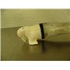 Image 2 : 23" long oosik with ivory bull walrus and polar bear by Pelewook #590F (2)