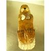 Image 1 : 12" soapstone otter on back by Michael Scott #573F (2)