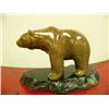 Image 3 : Soapstone bear- 6-1/2" tall (2)