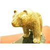 Image 5 : Soapstone bear- 6-1/2" tall (2)
