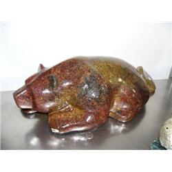 24" Kodiak brown bear in crawling position by Michael Scott #544F (2)