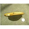 Image 1 : Ancient St. Lawrence Island Ulu slate and ivory handled 5.5"  possibly 500 years old (2)