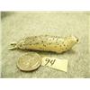 Image 1 : Fabulous ivory scrimshawed 3" seal retail value $800.00 by Alvin Aningayou #488F (2)