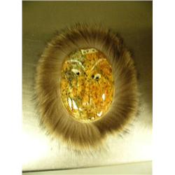 CHOICE on 5: Soapstone masks with wolf trim 9" by Michael Scott (2)