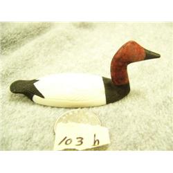 CHOICE on 5: 3.5" birds by Al Mayac - Canvas back (2)