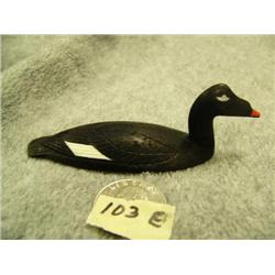 CHOICE on 5: 3.5" birds by Al Mayac -  White winged Scoter (2)