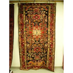 Persian carpet #41064- Hamadan, 9.5' x 5.1'- estimated retail value $2,946 (8888)